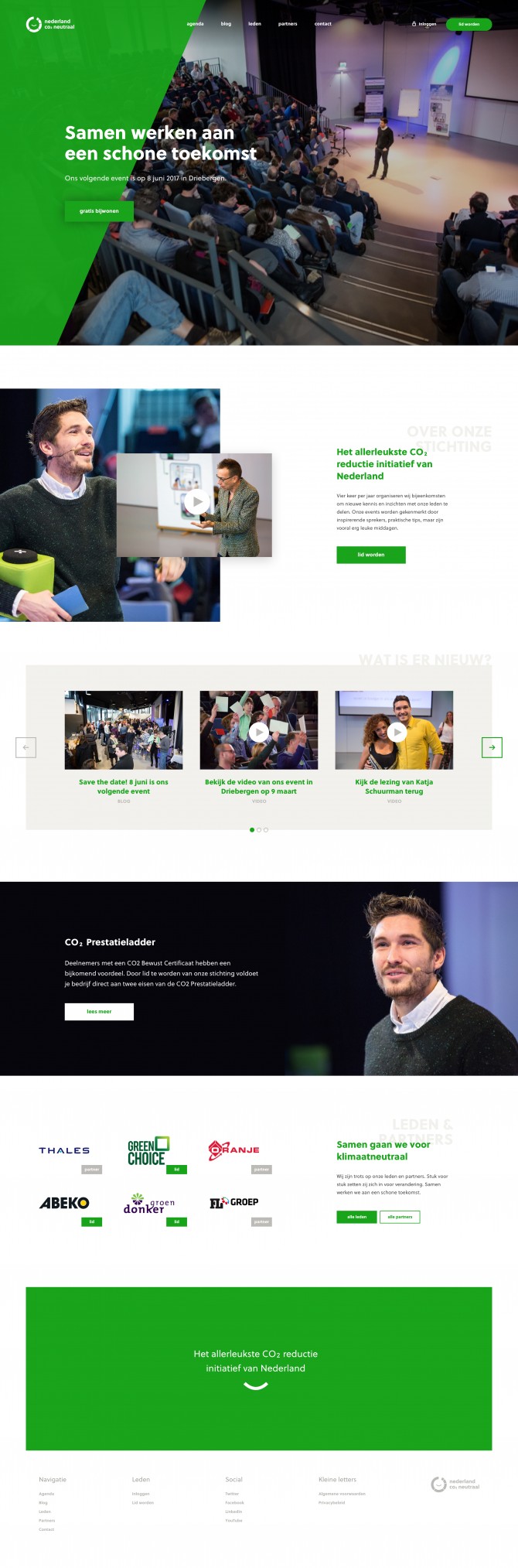 Website Nederland CO<sub>2</sub> Neutraal