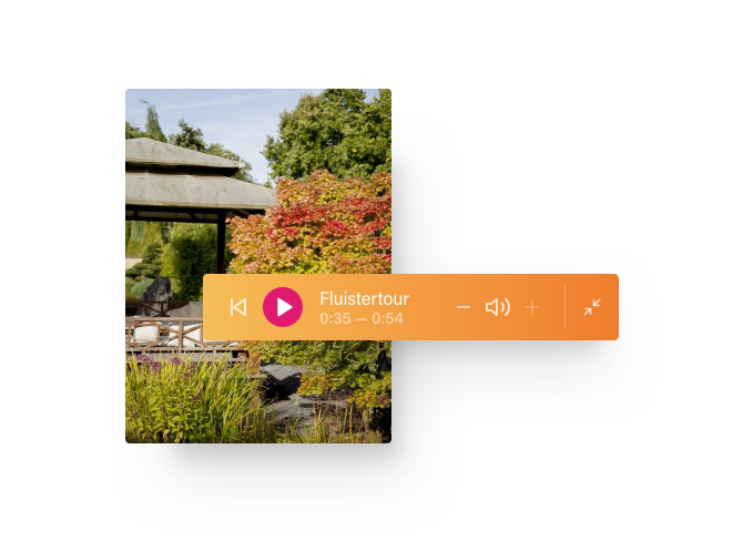Fluistertour bij online tuin