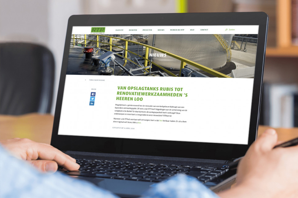 Nieuwsberichten RTP Elektrotechniek B.V