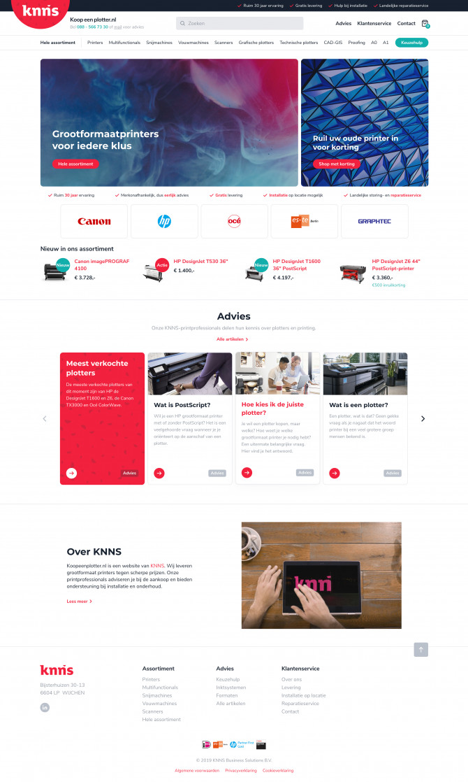 Website Koopeenplotter.nl