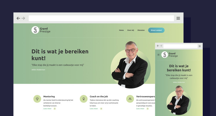 Een website voor Willem Robbertsen