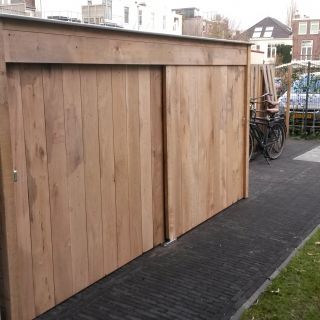 Eiken Tuinkast 70 x 205 cm