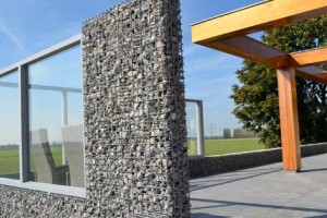 Schanskorfmuren en tuinafscheidingen