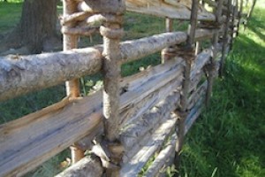 Handgemaakt hekwerk uit Zweden