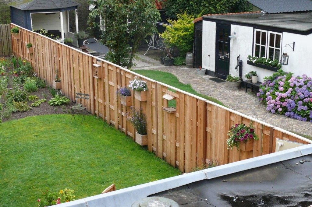 Plantenschutting Met 1 Plantenvak En Trellis De Tuinen Van Appeltern