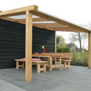 Douglas Veranda Excellent (BxD) 300 x 300 cm, kleur helder (art. 43240)