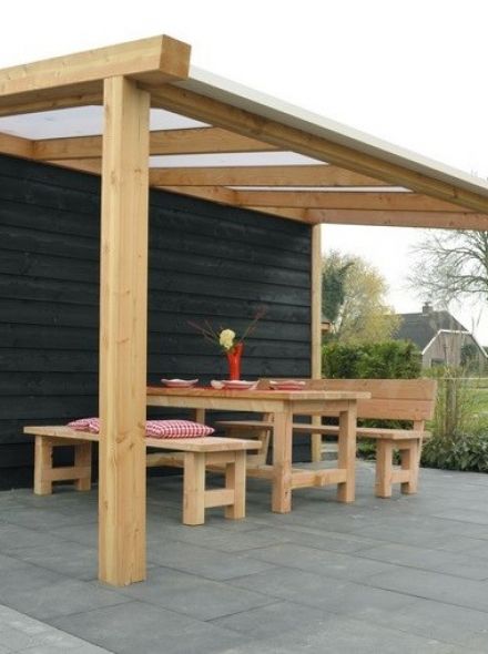 Douglas Veranda Excellent (BxD) 300 x 300 cm, kleur helder (art. 43240)