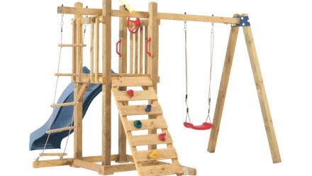 Houten speeltoestellen (Houten klimtoestellen)
