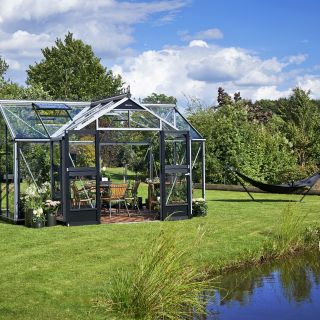 Tuinkamer ORANGERY 152, met veiligheidsglas 3mm (Orangery T-model)