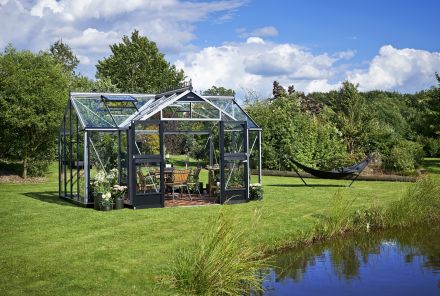 Tuinkamer ORANGERY 152, met veiligheidsglas 3mm (Orangery T-model)
