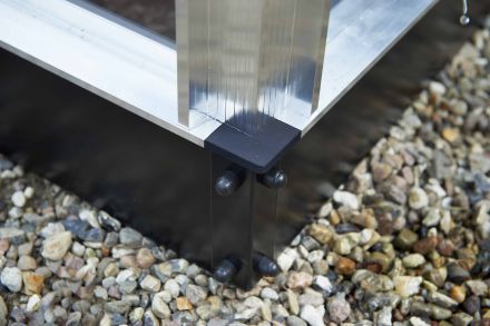 FUNDERING OASE 135 (zwart gecoat)