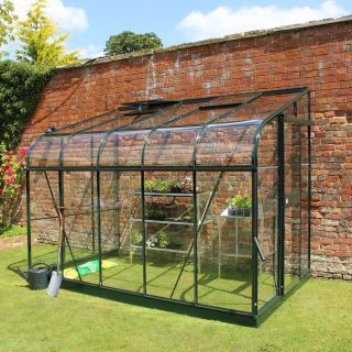 Muurkas SILVERLINE 106, groen gecoat, veiligheidsglas 3mm