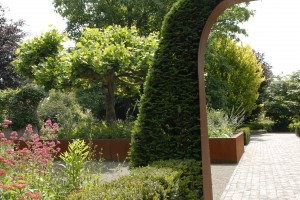 Buitenlamp Salute®, groene lamp met uitstraling!