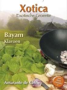 Bayam Klaroen (zaad Amarabthus dubius, Chinese Spinazie)