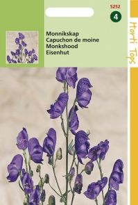Aconitum napellus (zaad donkerblauwe Monnikskap)