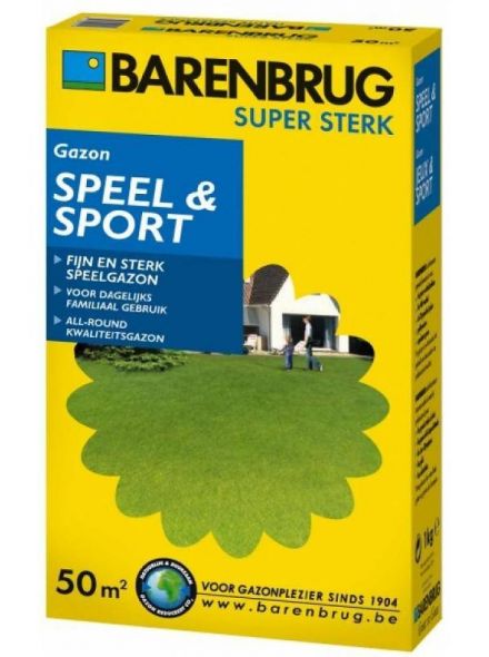 Barenbrug Speel & Sport (1 kg graszaad voor siergazon)