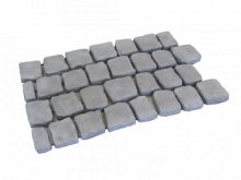 Carpet stones type E21 Antraciet per stuk (2 cm dik)