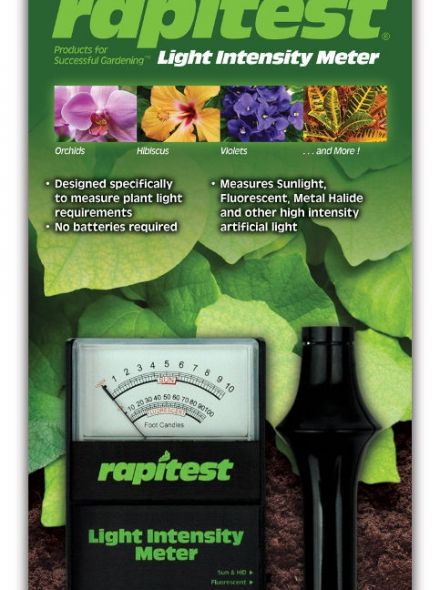 1877 Lusterleaf Rapitest lichtmeter speciaal voor planten binnen en buiten (PCT260)
