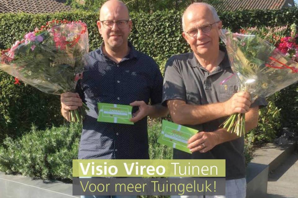Veel plezier met de Visio Vireo Tuincadeaubon!