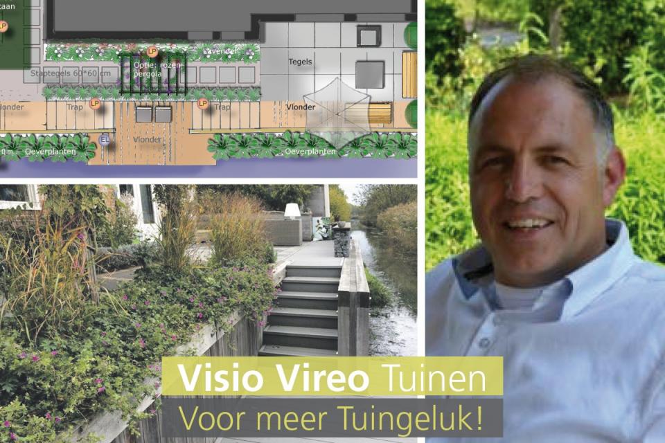 Een mooi ontwerp in de herfst is een droomtuin in de lente
