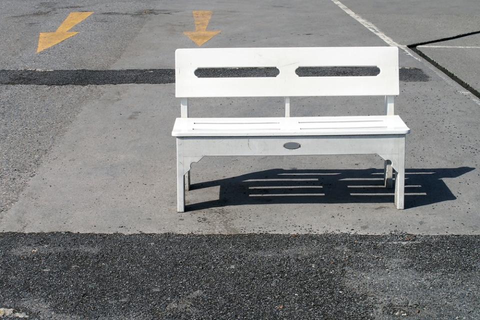 Stel dat je terras voelt als een parkeerterrein