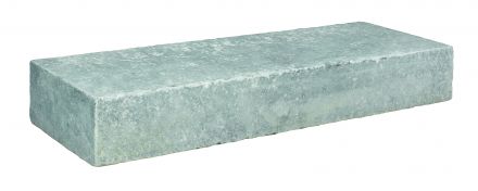 Bloktrede antique blue light 100x35x15 cm