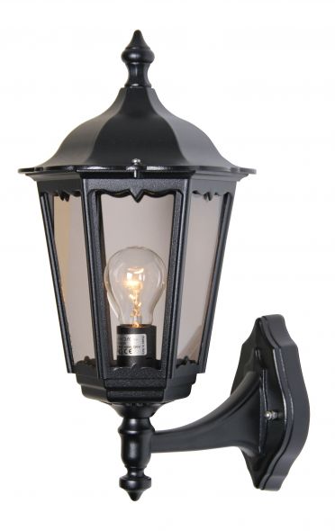 buitenverlichting armatuur Cartella II. wand staand zwart (FL2060-10)