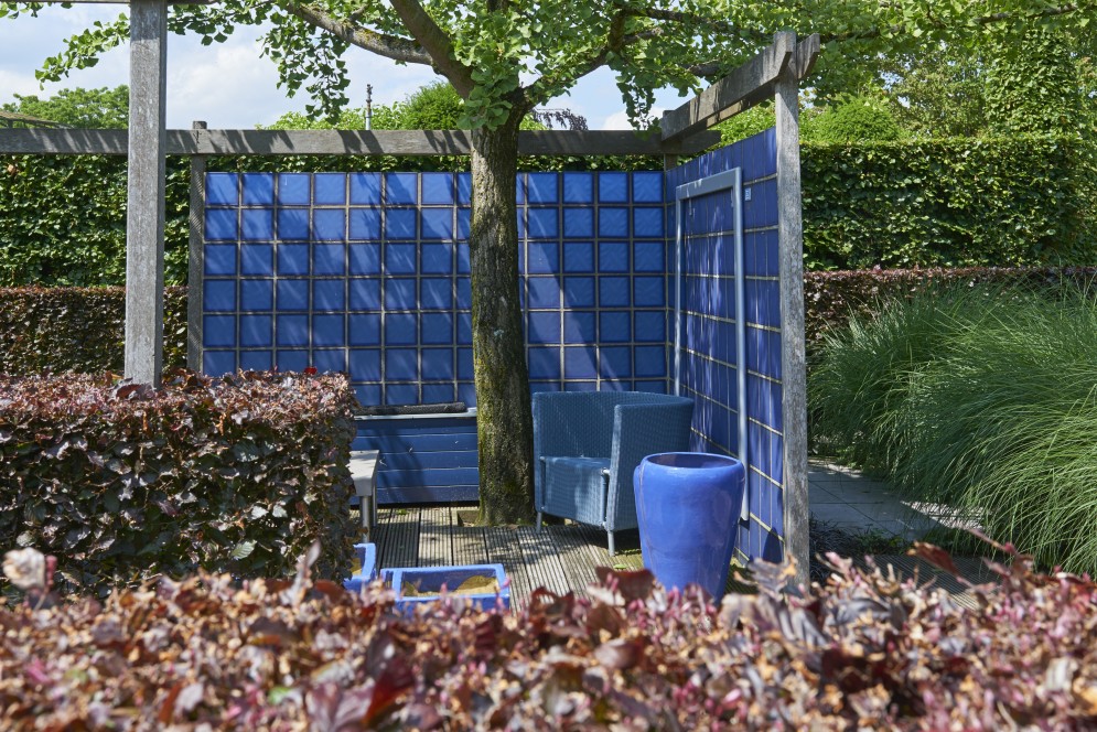 Glastegel Tuin