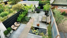 De onderhoudsvriendelijke tuin