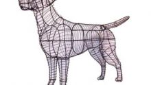 Honden figuren - mosdieren
