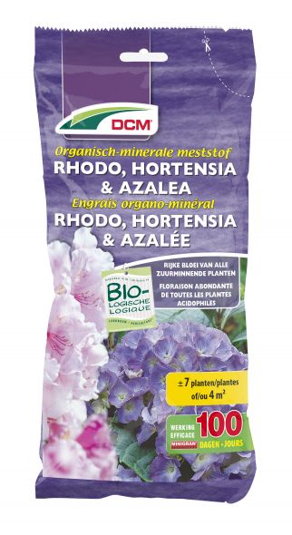 DCM Organische Meststof (Bemesting voor Rhododendron - Hortensia - Azalea 200 gram - +/- 7 planten)