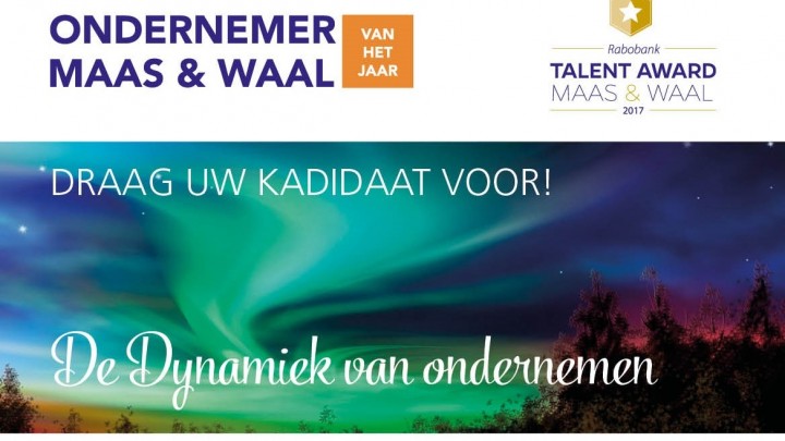 DRAAG UW KANDIDAAT VOOR!