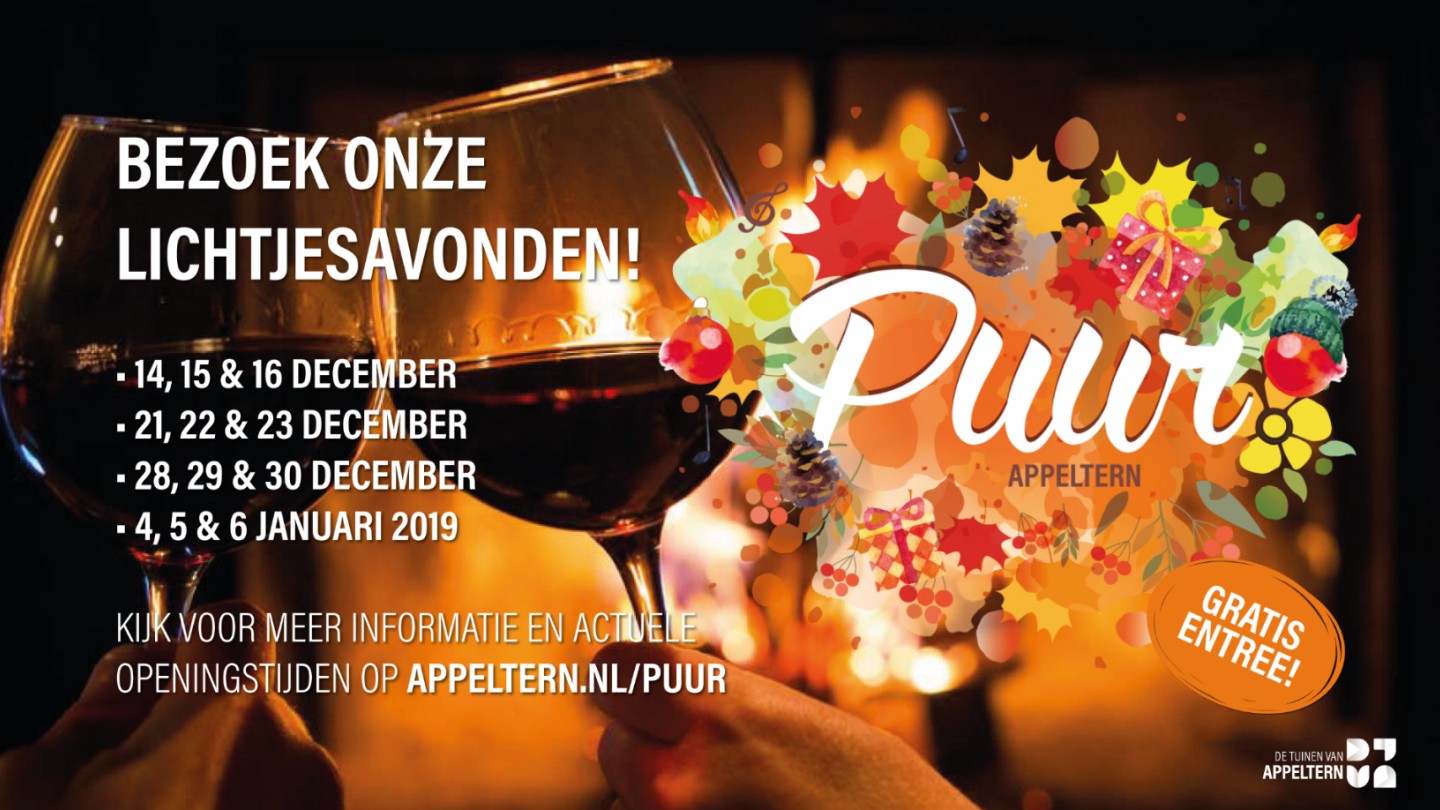 Bewonder het feest van het licht in Appeltern