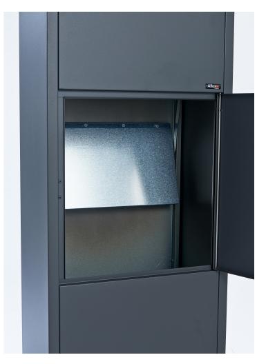 Pakketbox 600 Antraciet