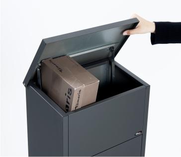 Pakketbox 600 Antraciet