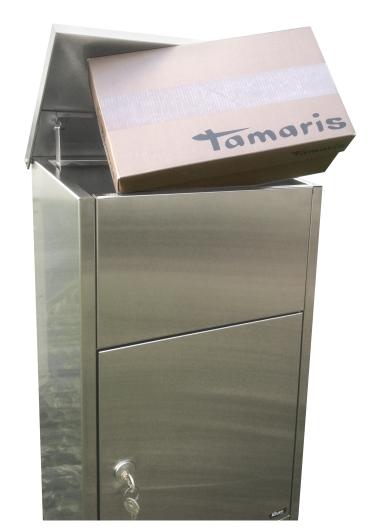 Pakketbox 600 RVS