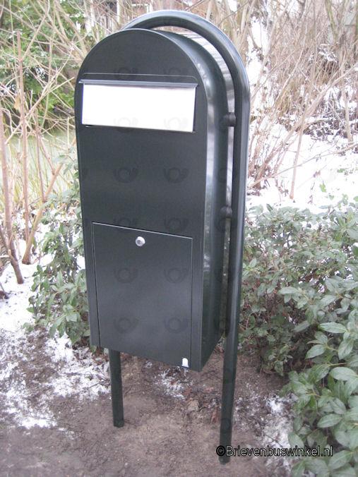 Bobi Jumbo Zwartgroen col 6064 met RVS klep