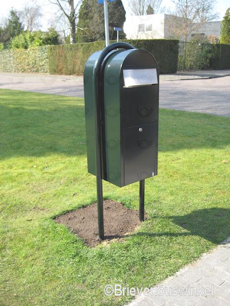 Bobi Jumbo Zwartgroen col 6064 met RVS klep