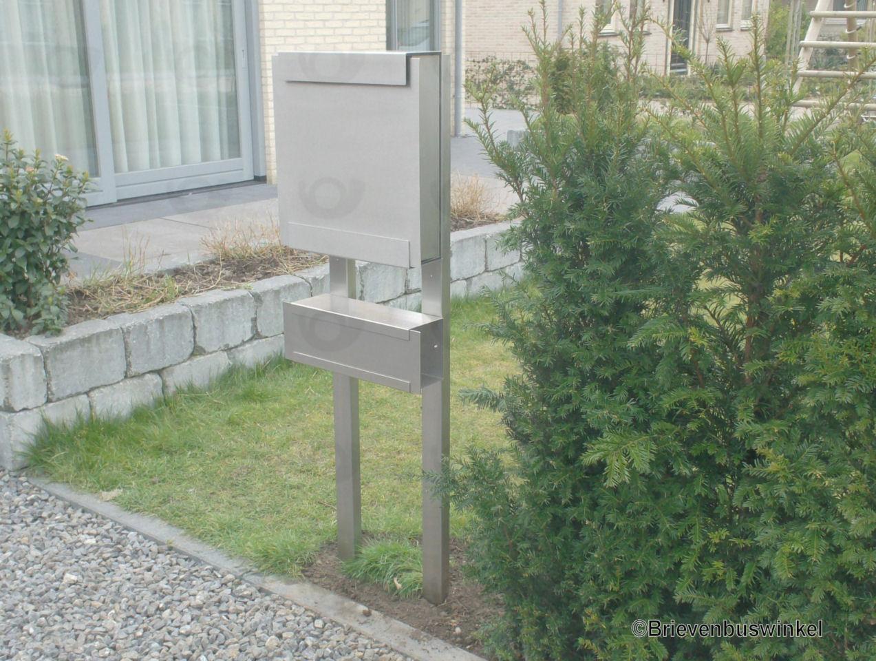 RVS kokerstatievenset Glasnost