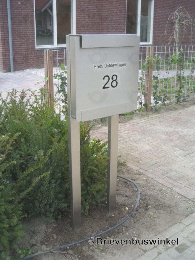 RVS kokerstatievenset Glasnost