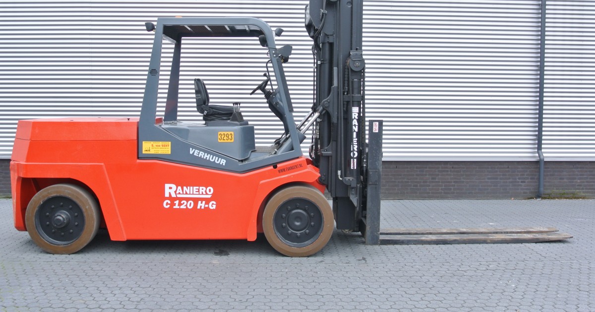 LPG Forklift 12.000 kg / E. van Gent HeftruckVerhuur B.V.
