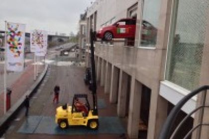 Plaatsen Fiat 500 voor Holland Casino