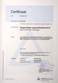 ISO-certificaat 2017-2020