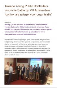 Innovatie Battle voor Young Public Controllers