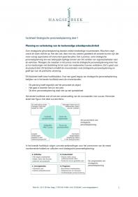 Factsheet Strategische personeelsplanning deel 1 - techniek