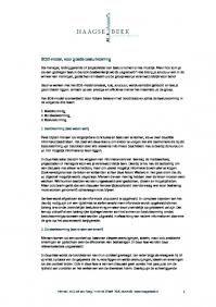 BOB-model, voor goede besluitvorming