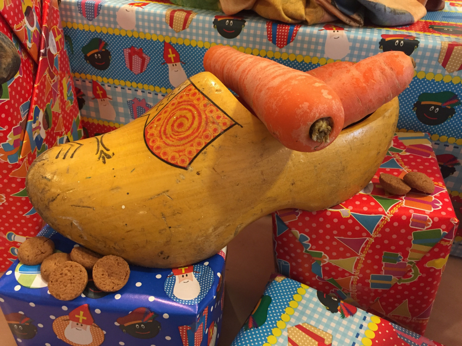 Sint en Piet op bezoek bij de JOVD
