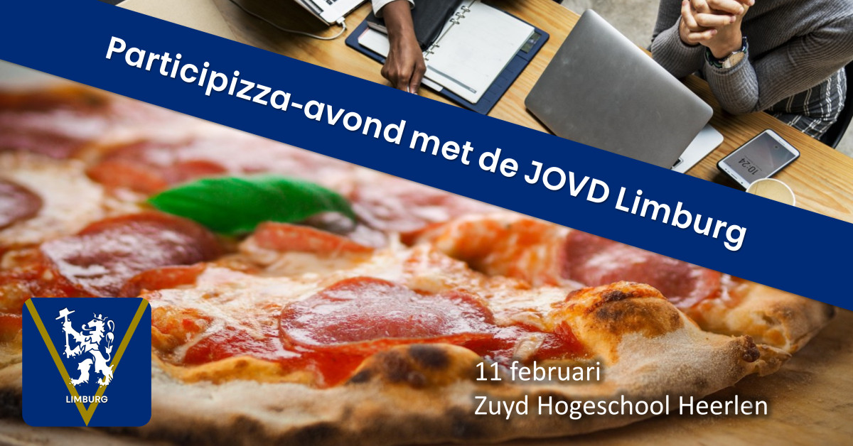 Participizza-avond met de JOVD Limburg
