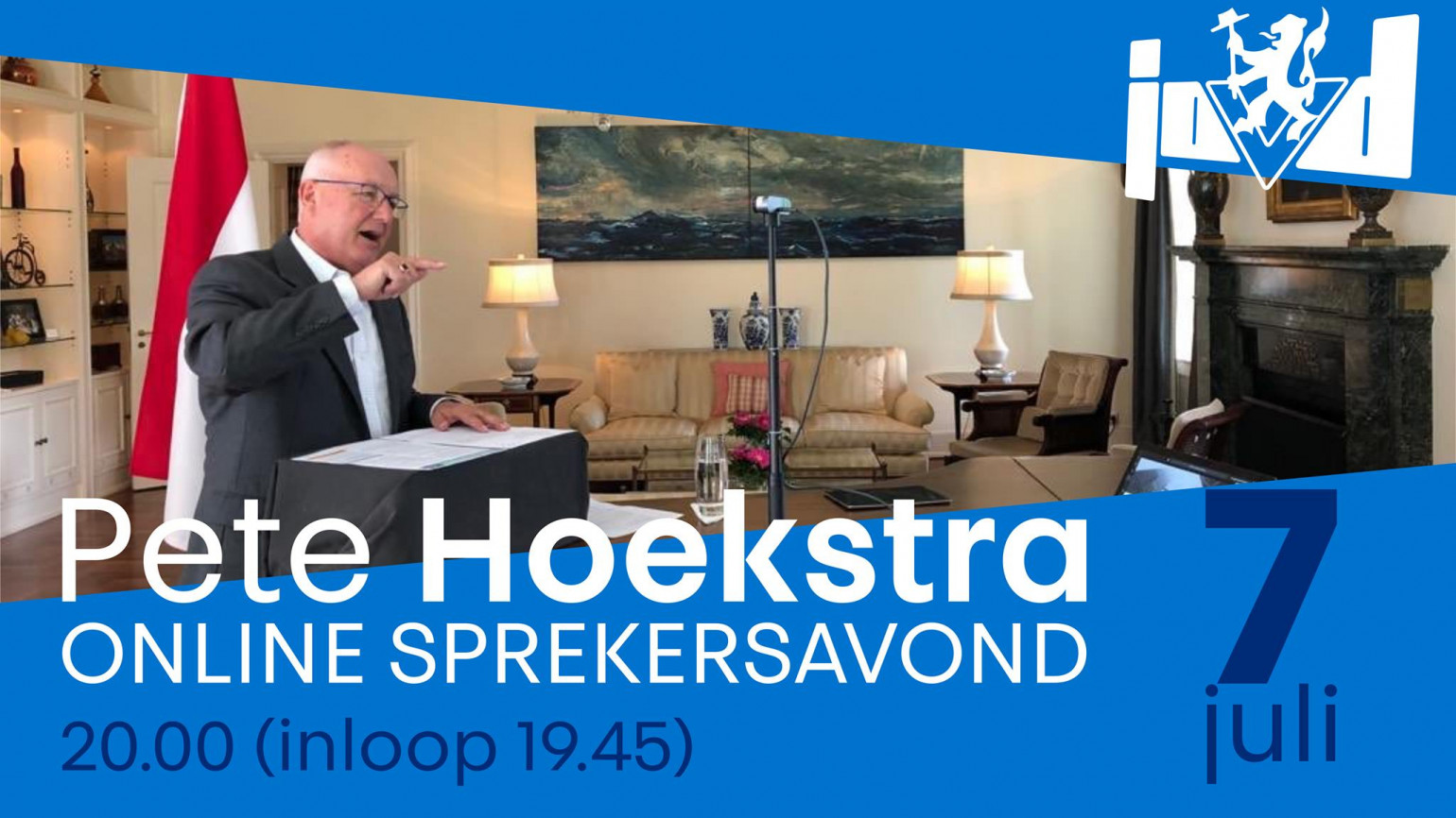 Discussieavond met Pete Hoekstra