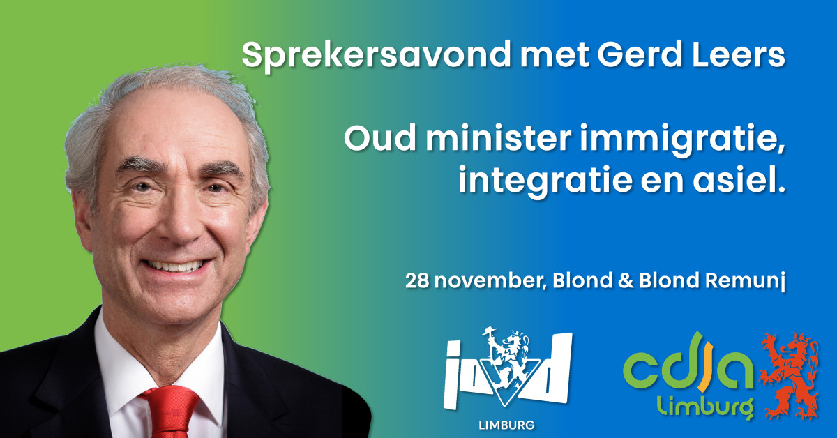 Sprekersavond met Gerd Leers